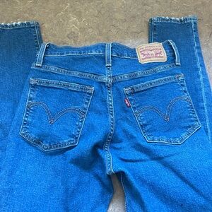 Levi’s wedgie skinny jean 27